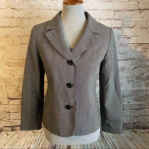 Pendleton Suit Jacket Blazer Two Tone Black White